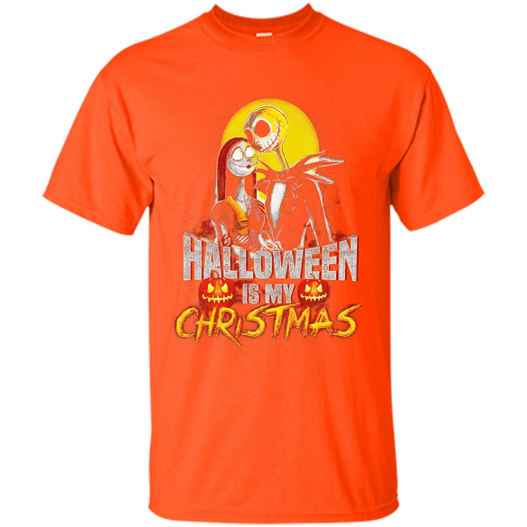Halloween Is My Chirstmas T-shirt Orange