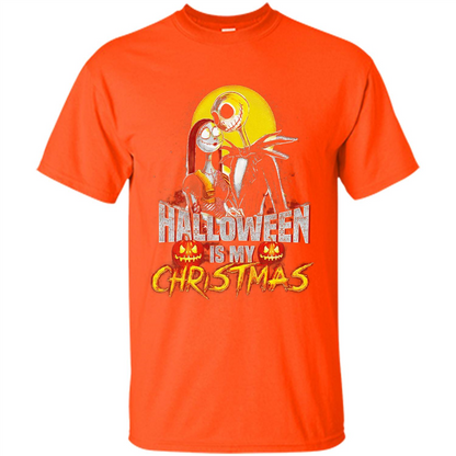 Halloween Is My Chirstmas T-shirt Orange