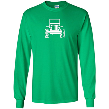 Funny Jeep T-Shirt Jeep Emoji Irish Green
