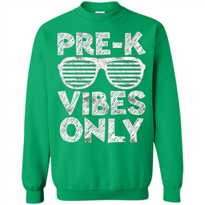 Pre-K Vibes Only T-Shirt Funny Back To School T-shirt