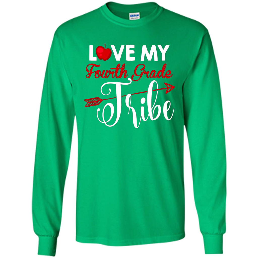 Love My Fourth Grade Tribe T-shirt School Day T-shirt