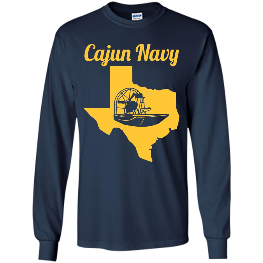 Cajun Navy T-shirt Texas Strong T-shirt Navy