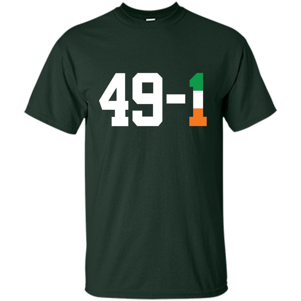 Funny Ireland Boxing T-shirt 49-1 T-shirt Forest Green