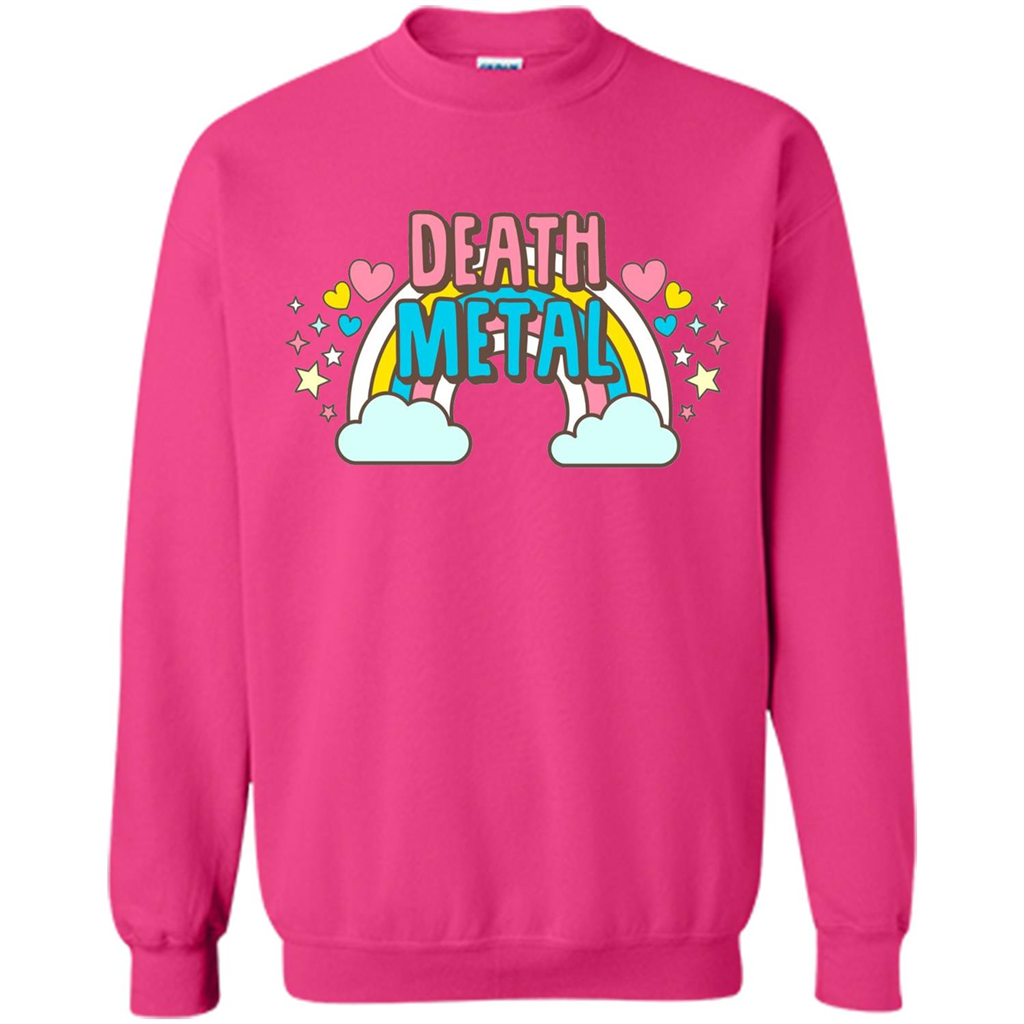 Death Metal Rainbow Cute T-Shirt Heliconia