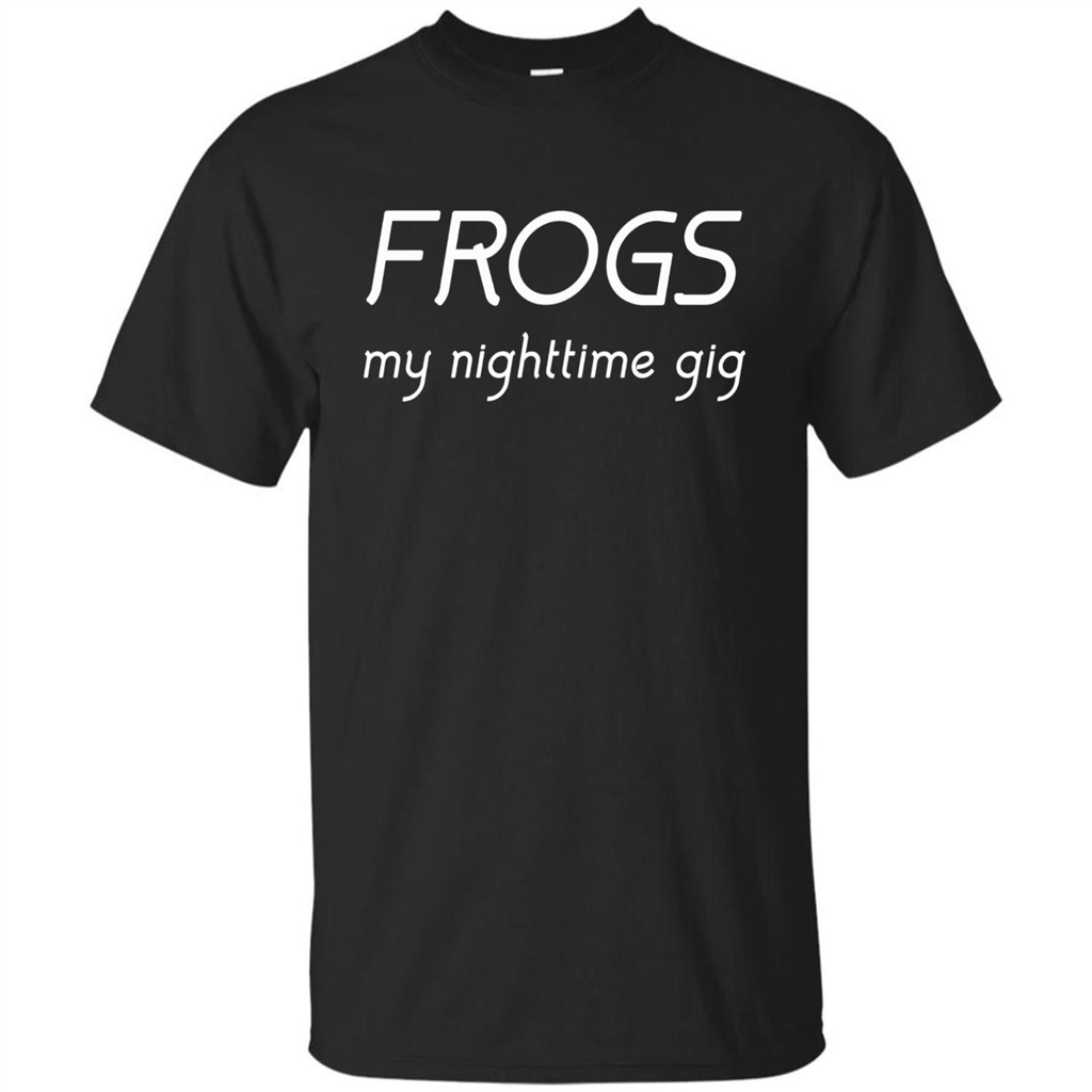 Frogs My Nighttime Gig T-shirt Black