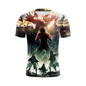 Anime Attack On Titan Character Movie Lover Unisex 3D T-shirt