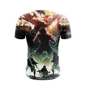 Anime Attack On Titan Character Movie Lover Unisex 3D T-shirt