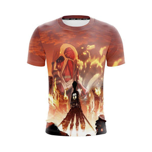 Attack On Titan Character Anime Movie Lover Unisex 3D T-shirt