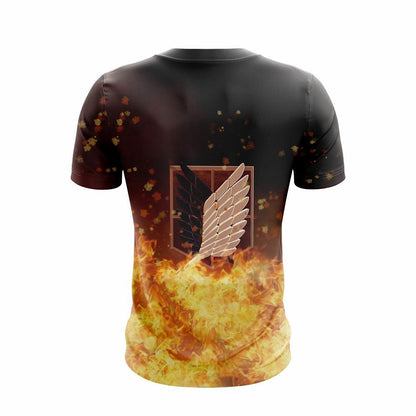 Attack On Titan Character Unisex 3D T-shirt