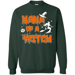 Halloween T-shirt Nana Of A Witch