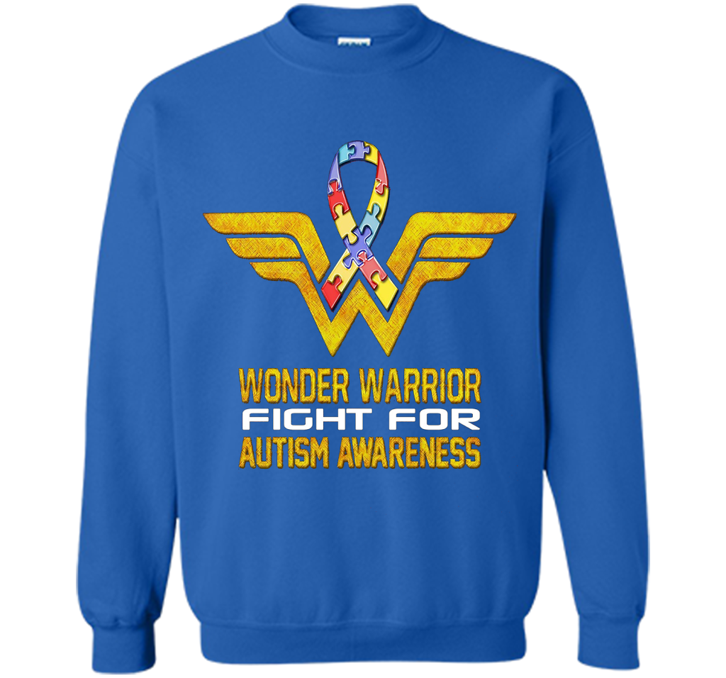 Wonder Warrior Fight For Autism Awareness T-shirt Royal