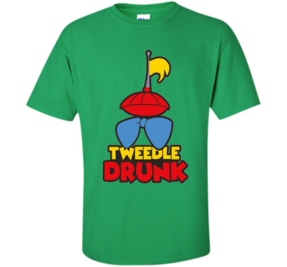 Drunk T-shirt Tweedle Drunk T-Shirt
