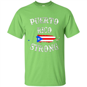 Love Puerto Rico - Puerto Rico Strong Flag T-shirt