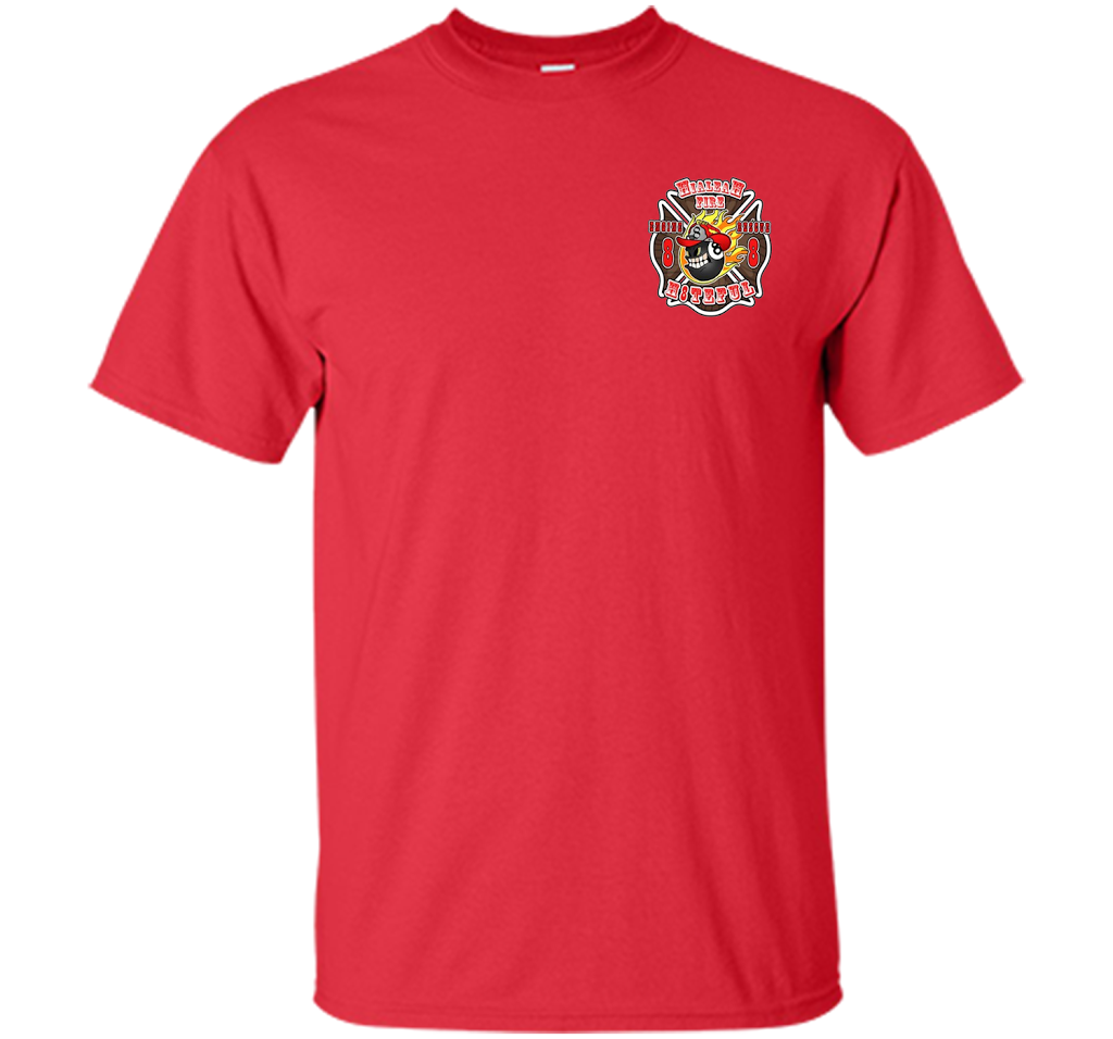 Hialeah Fire Department Station 8 T-shirt Red