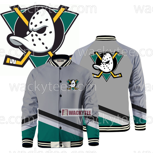 The Mighty Ducks Cosplay Baseball Jacket US