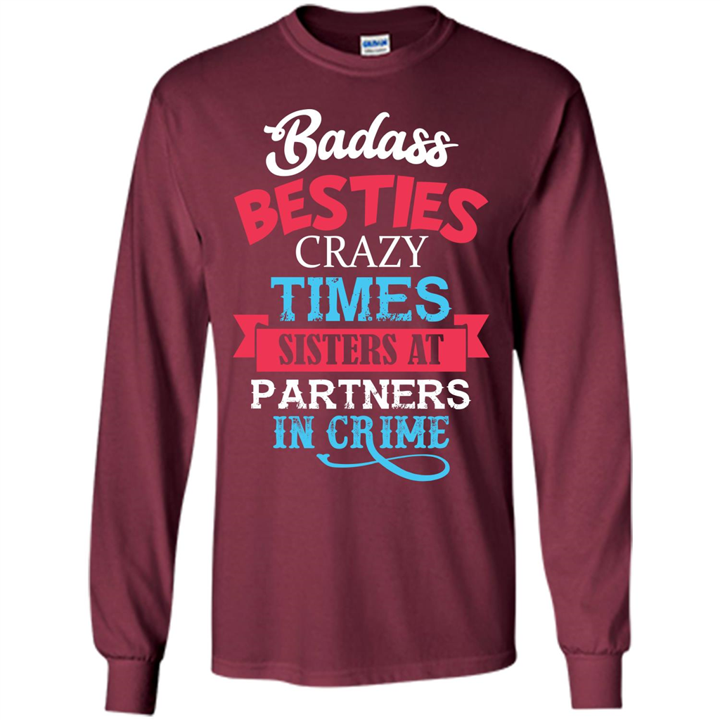 Family T-shirt Sisters Partners In Crime T-shirt