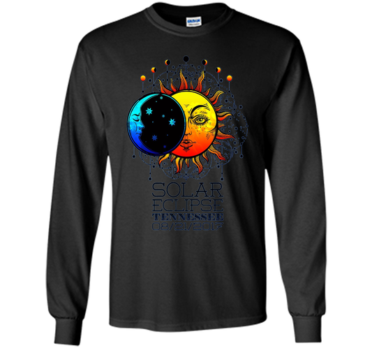 Tennessee Total Solar Eclipse Tennessee Ancient TT-shirt Black