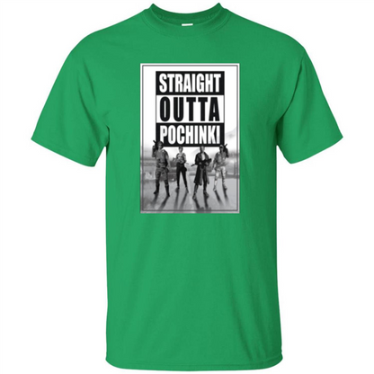 Straight Outta Pochinki T-shirt Irish Green