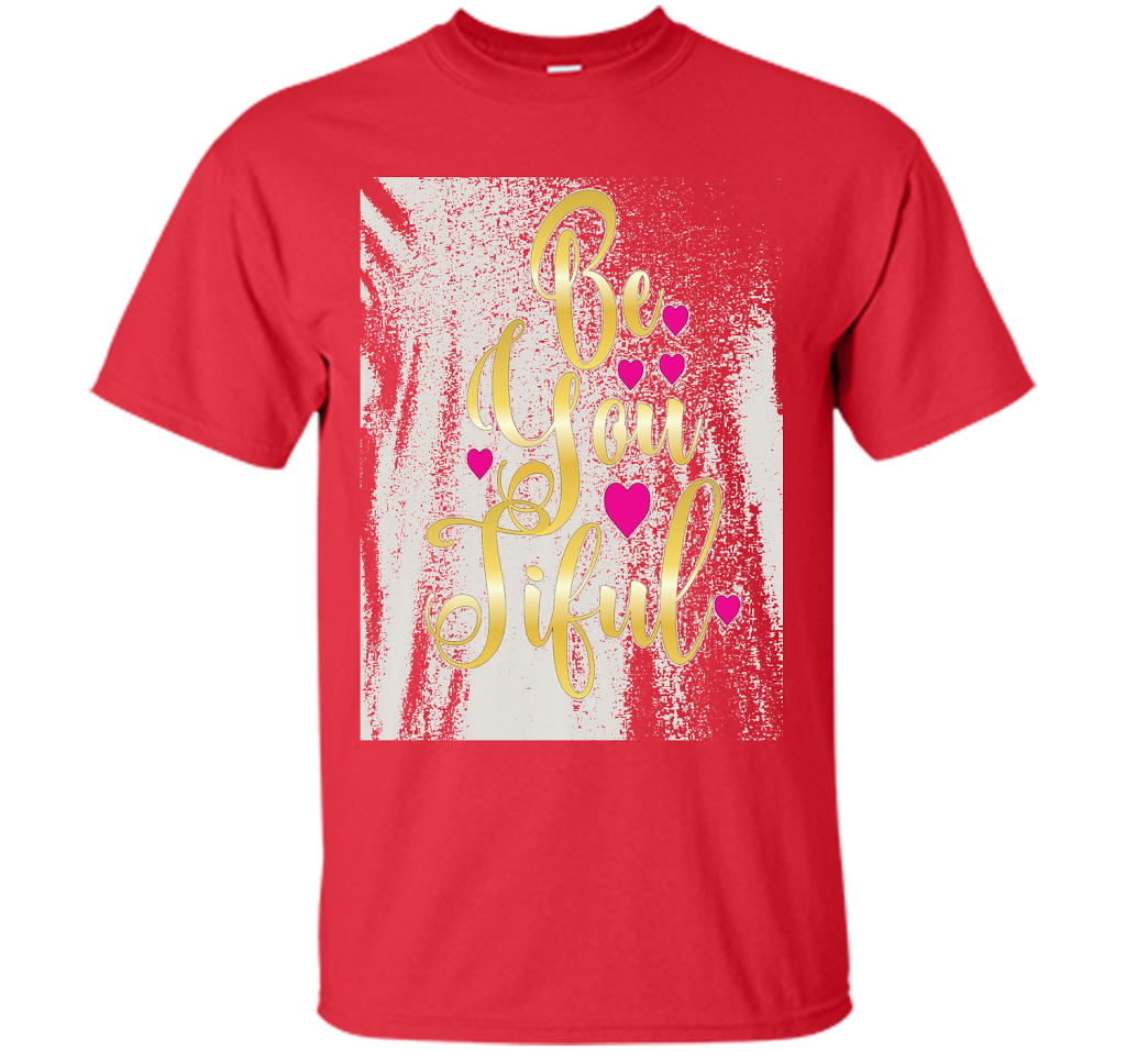Beautiful Woman T-Shirt shirt Red