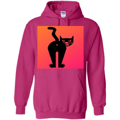 Cat Butt T-shirt Funny Cat Attitude T-shirt Heliconia