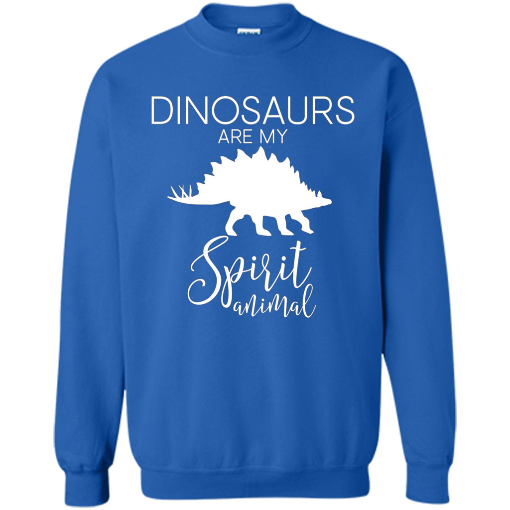 Dinosaur T-Shirt Dinosaurs Are My Spirit Animal Royal