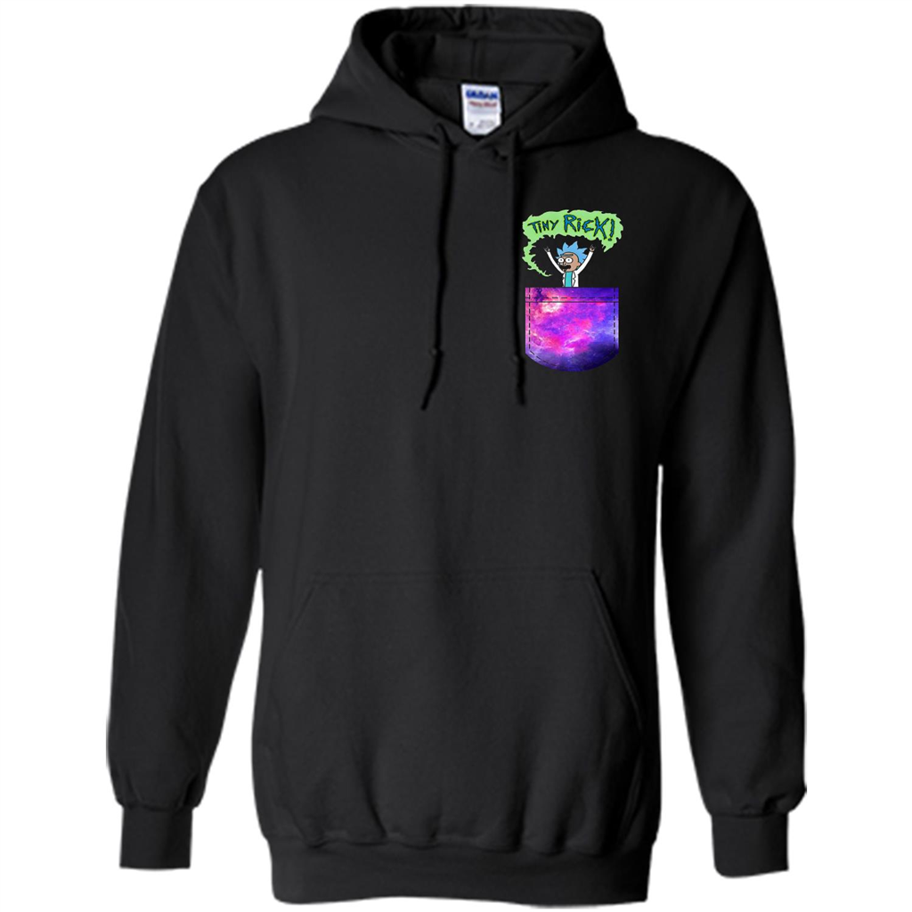 Rick And Morty T-shirt Tiny Rick T-shirt Black