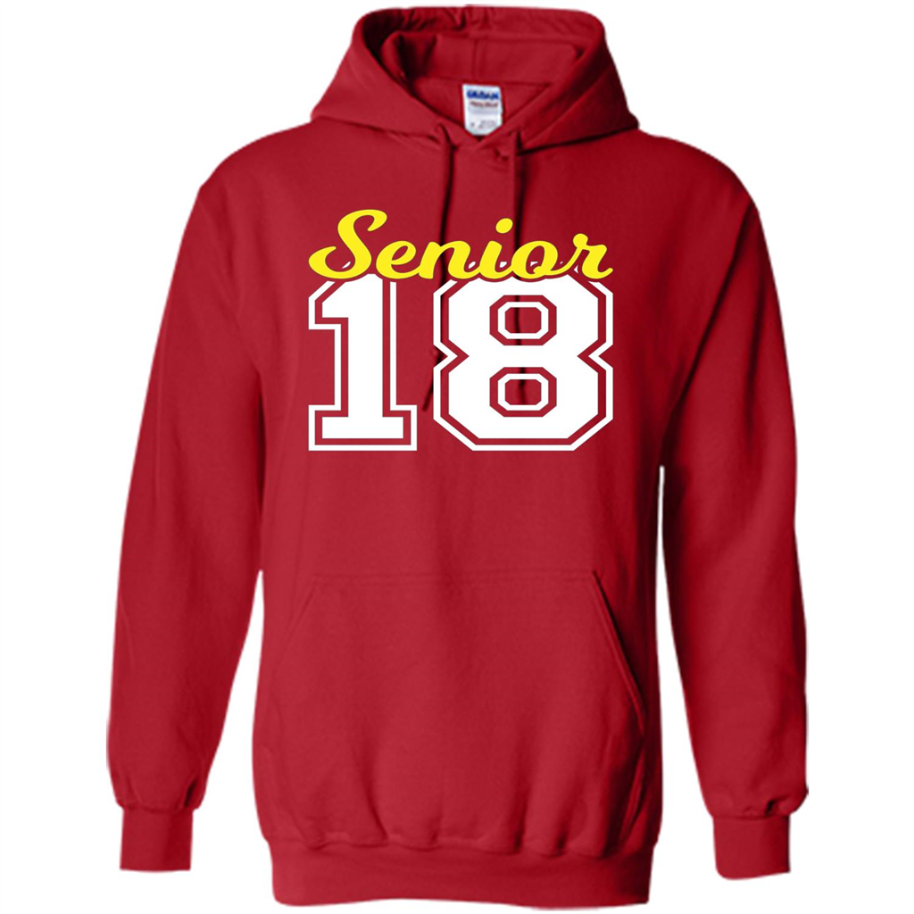 Senior Class of 2018 Jersey Style T-shirt Red