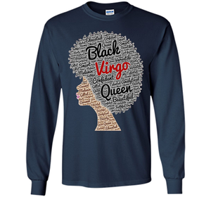 Virgo T-Shirt Black Women T-shirt