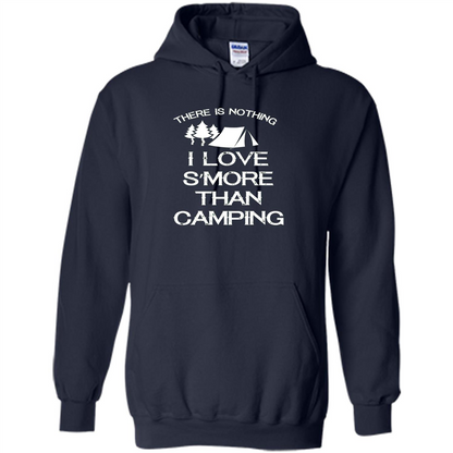 There is Nothing I Love S'more Than Camping T-shirt Navy
