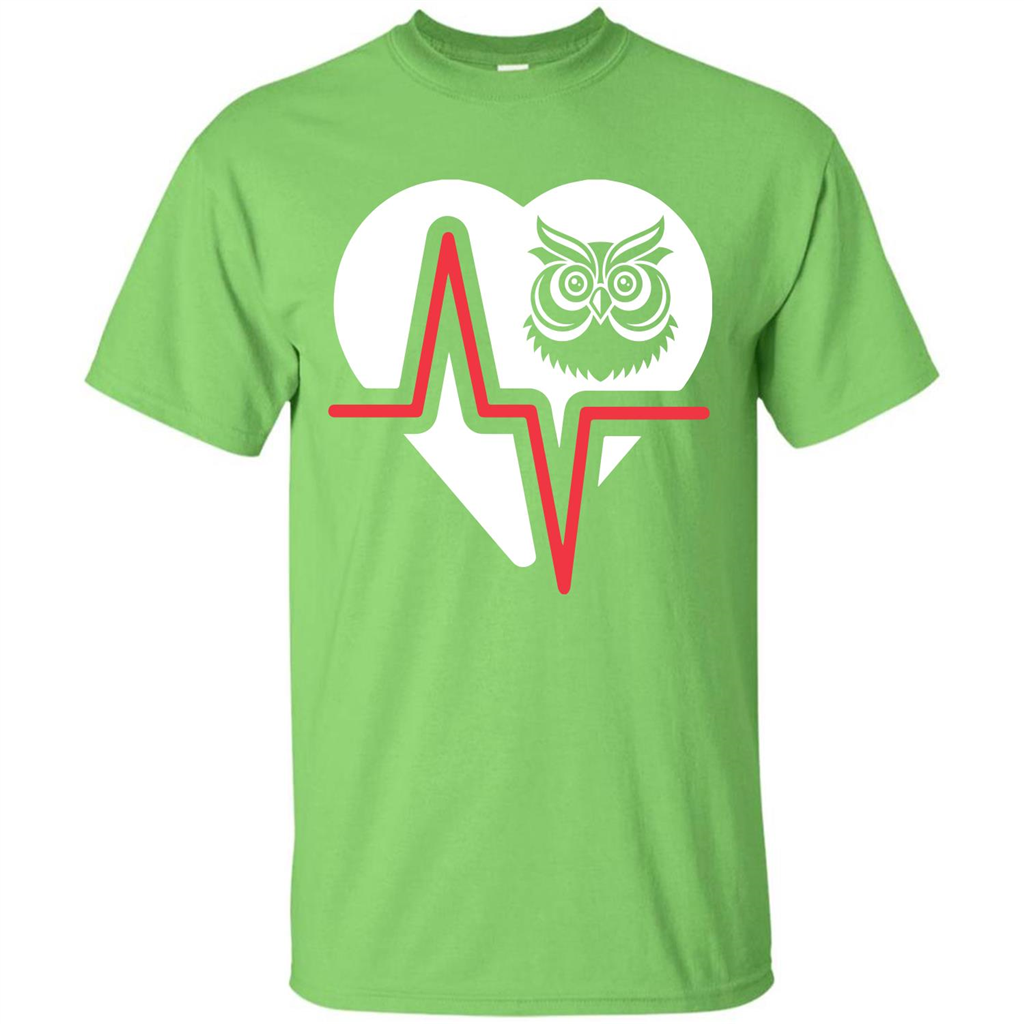 Owl T-shirt Lime