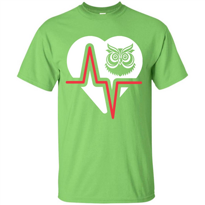 Owl T-shirt Lime