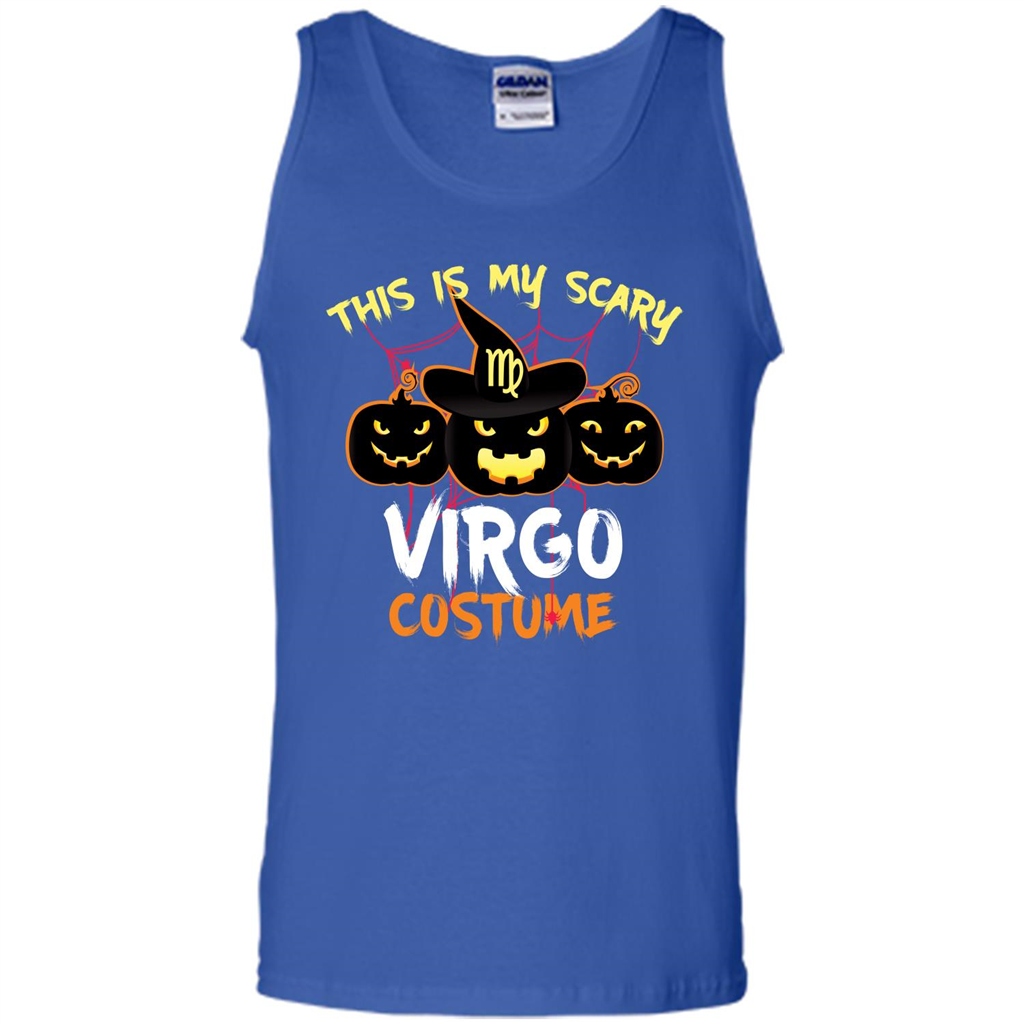 Halloween T-shirt This Is My Scary Virgo Costume T-shirt Royal