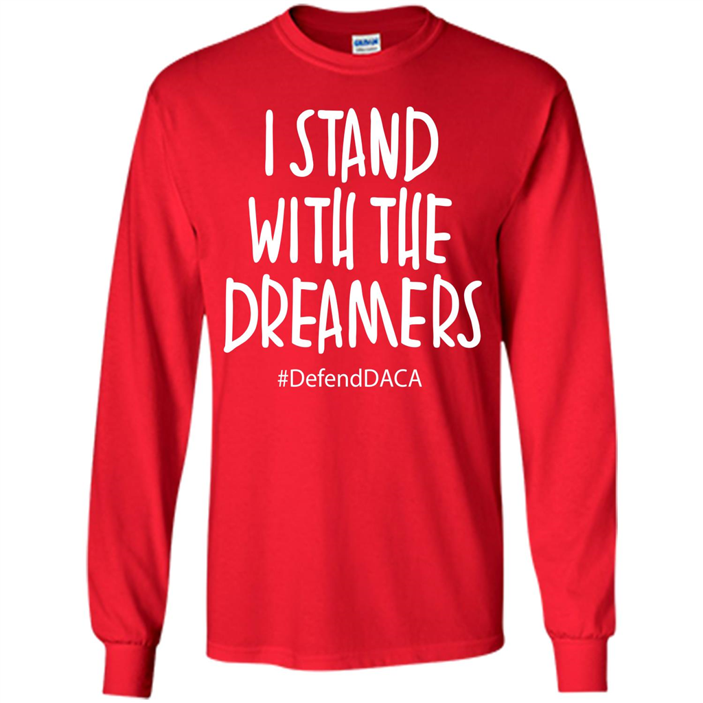 DACA T-shirt I Stand With The Dreamers T-shirt Red