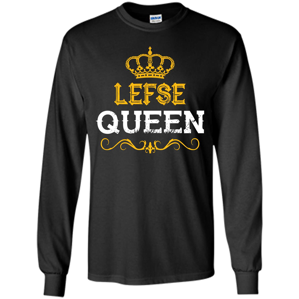 Norsland T-shirt Lefse Queen T-shirt Black