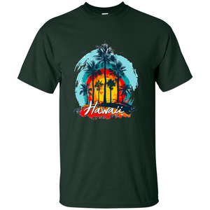 Summer T-shirt Hawaiian Islands Aloha T-Shirt