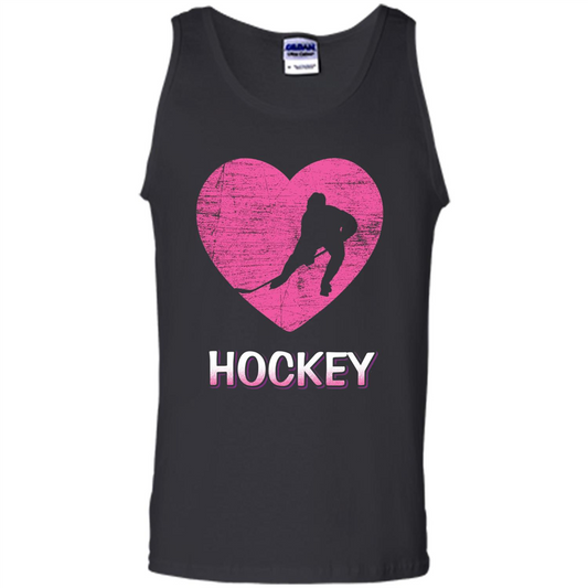 I Love Hockey T-shirt Black