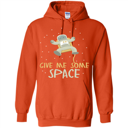 Astronaut T-shirt Give Me Some Space T-shirt Orange