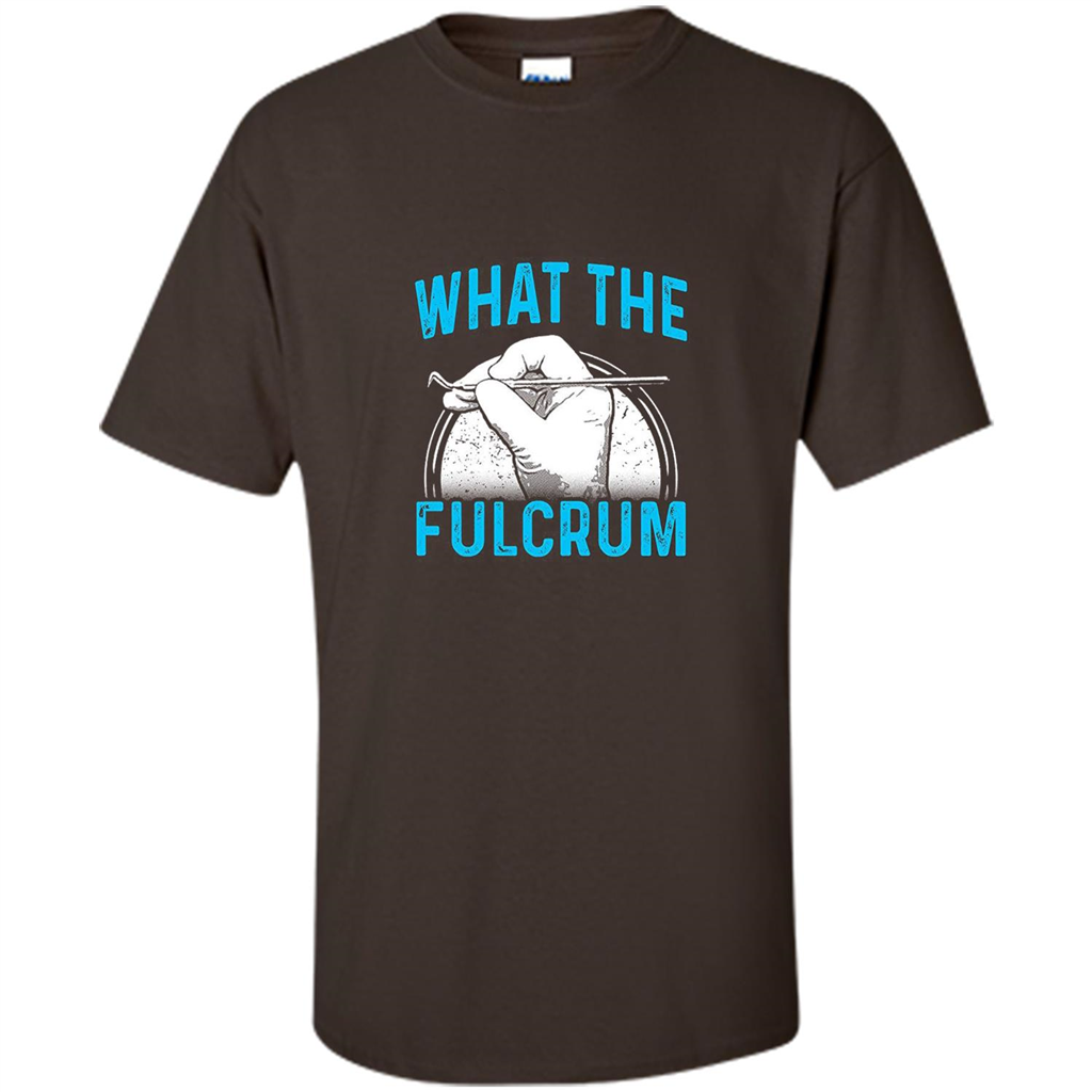 Surgeon T-shirt What The Fulcrum Dark Chocolate