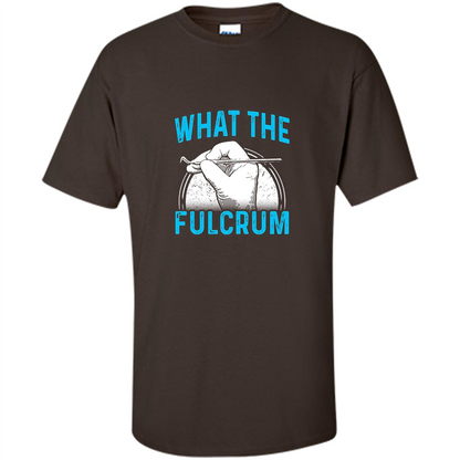 Surgeon T-shirt What The Fulcrum Dark Chocolate