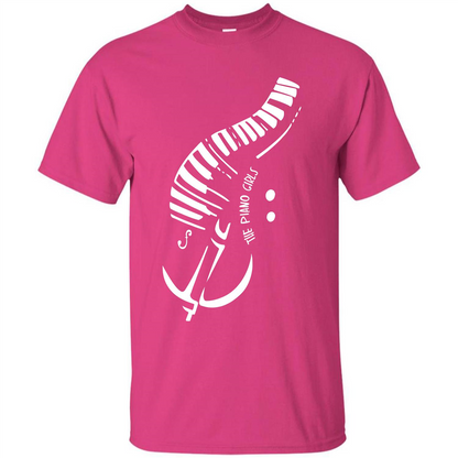 Pianist T-shirt The Piano Girls T-shirt Heliconia