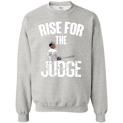 All Rise For The Judge Shirt 99 Baseball T-shirt Ash