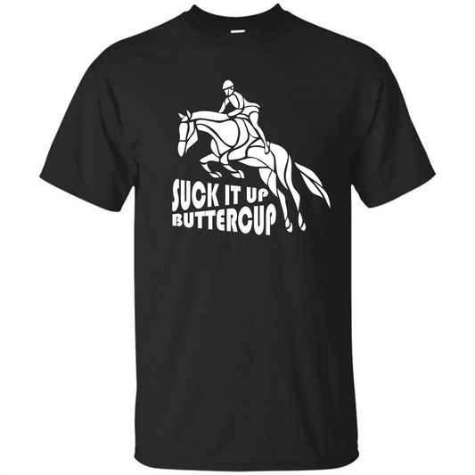 Tipster T-shirt Suck It Up Buttercup T-shirt Black