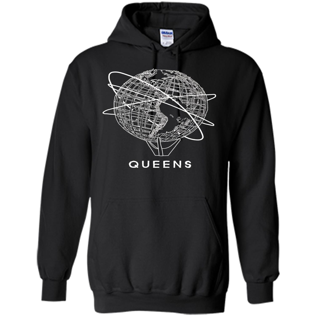 Queens New York Unisphere T-shirt Black