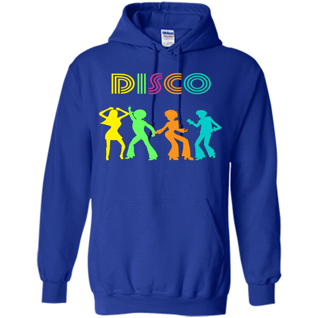 Disco Dancers Dancing Design T-shirt Royal