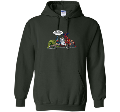 That's How I Saved The World T-shirt Forest Green