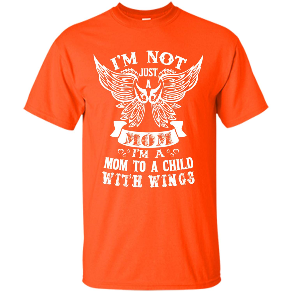 Mommy T-shirt I’m Not Just A Mom T-shirt Orange