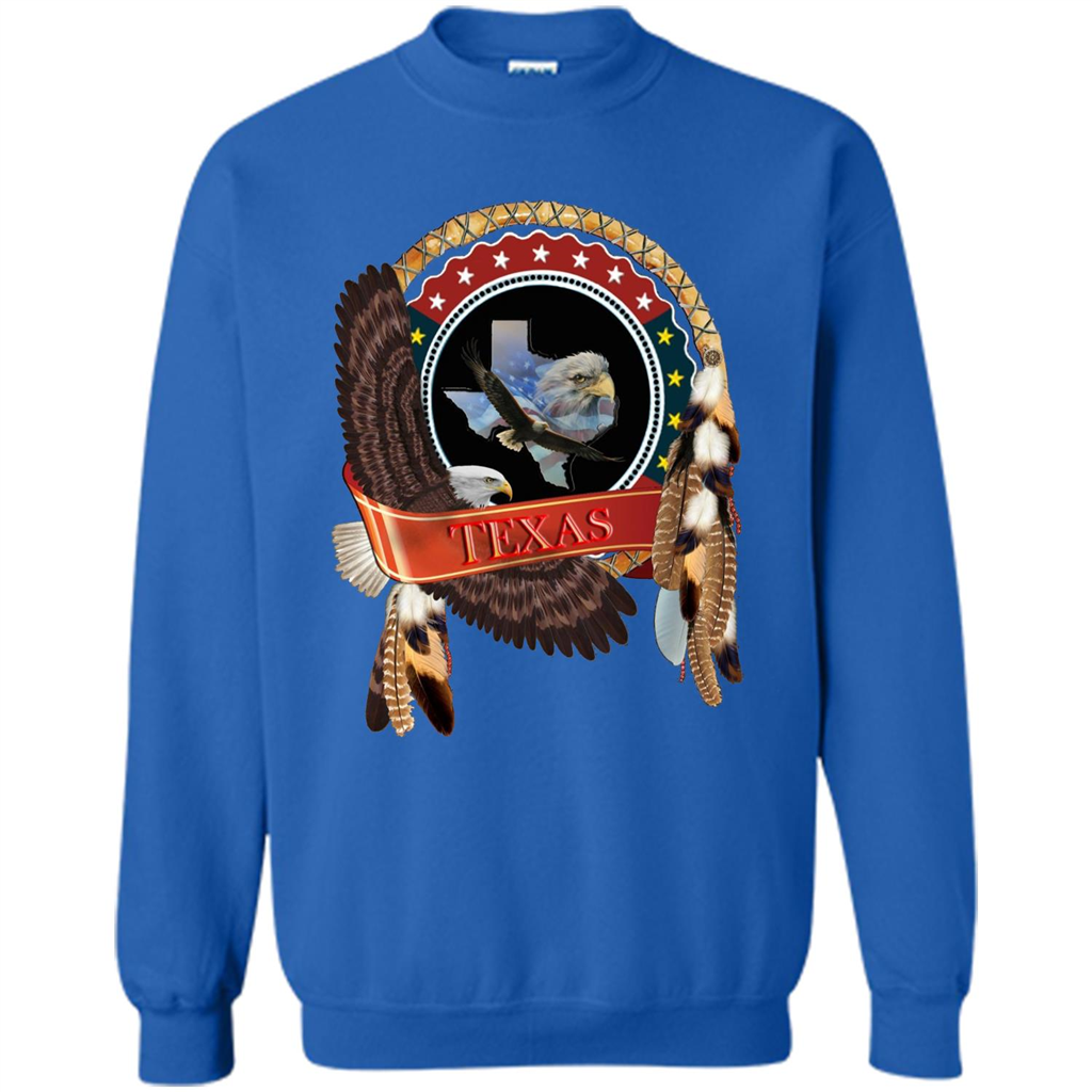 Dream Catcher Texas Art T-shirt Royal