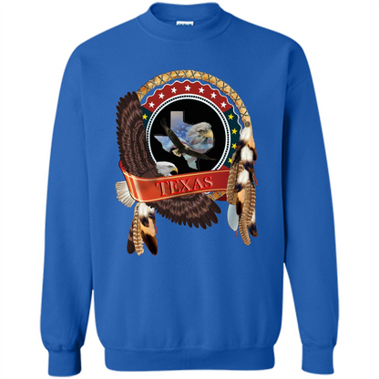Dream Catcher Texas Art T-shirt Royal