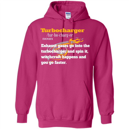 Car Lover T-shirt Turbocharger Exhaust Gases Go Into The Turbocharger Heliconia