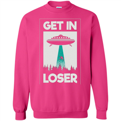 Get In Loser T-shirt Heliconia